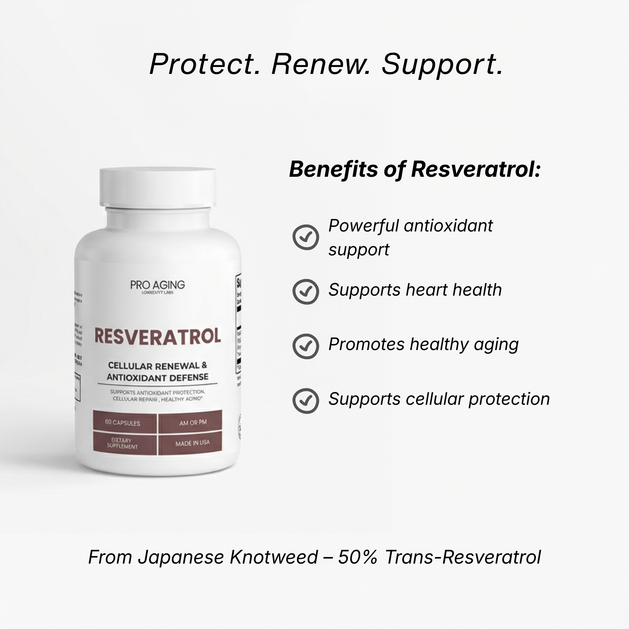 Resveratrol – Cellular & Heart Support
