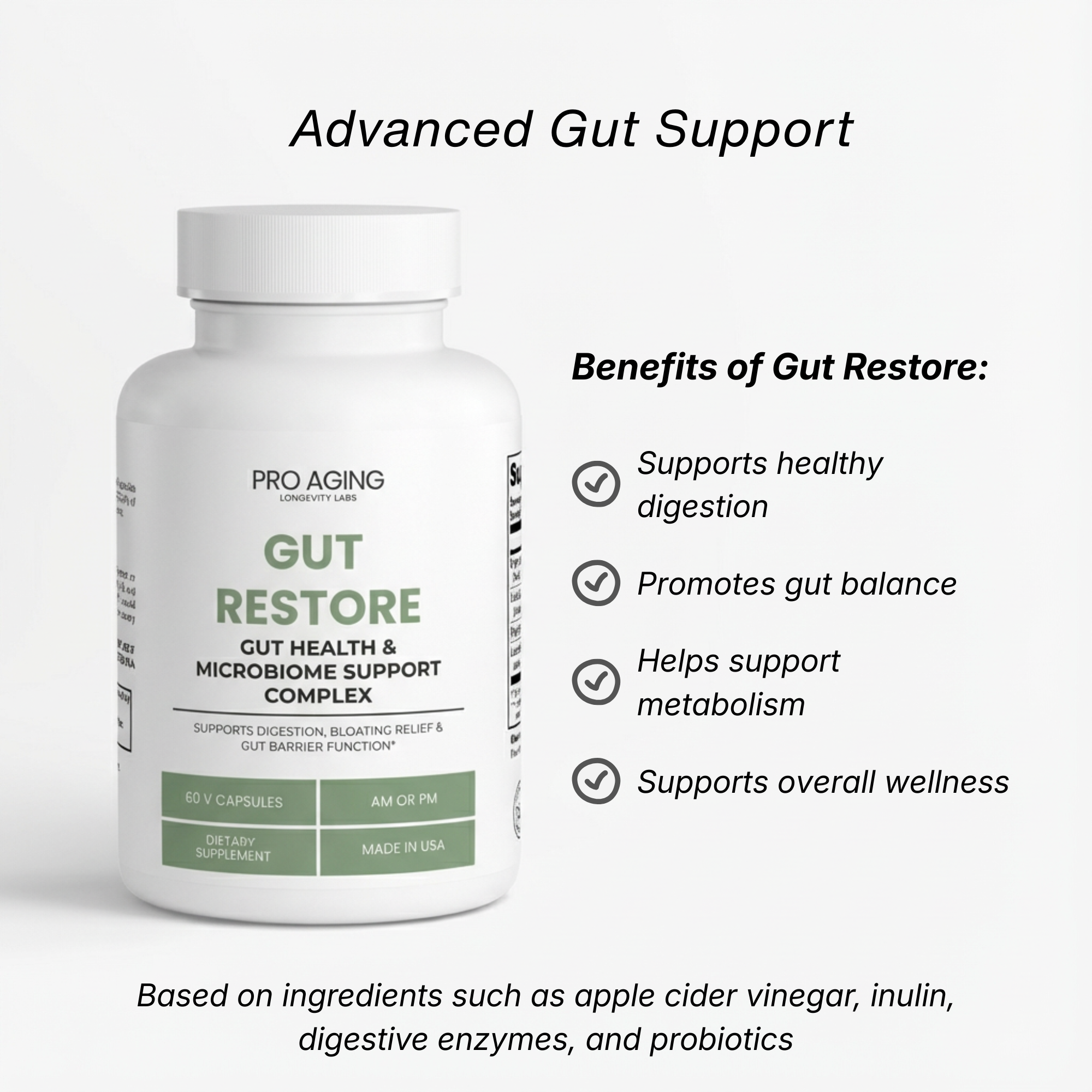 Gut Restore – Digestive & Immune Support