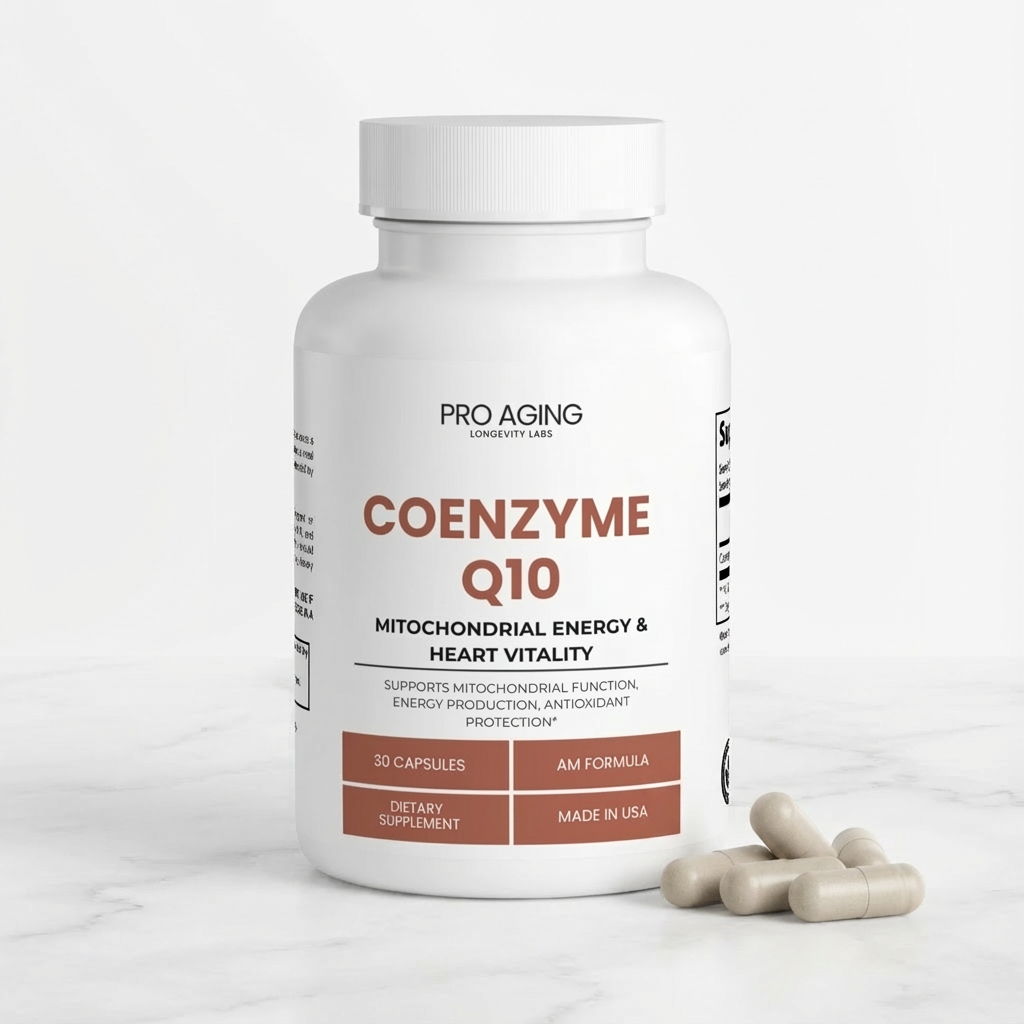 CoQ10 Ubiquinone – Energy & Heart Support