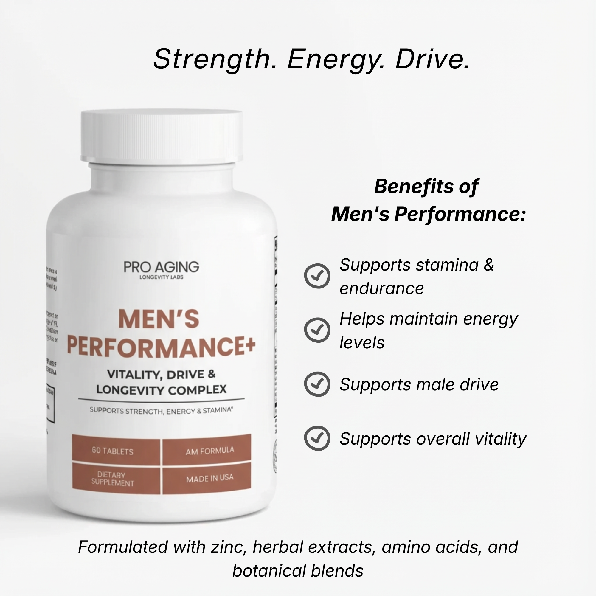 Men’s Performance Complex – Strength & Vitality