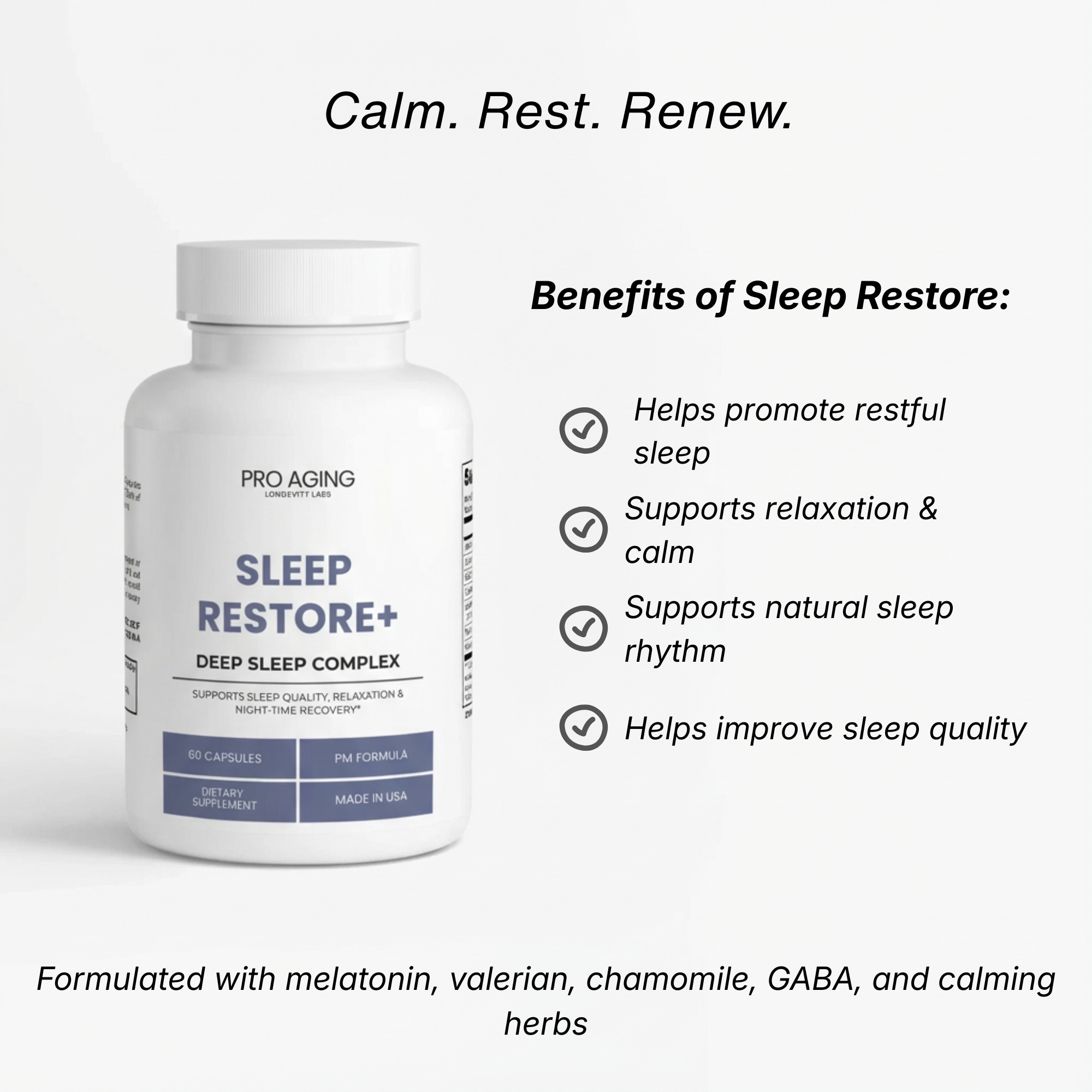 Sleep Restore+ – Deep Sleep & Relaxation