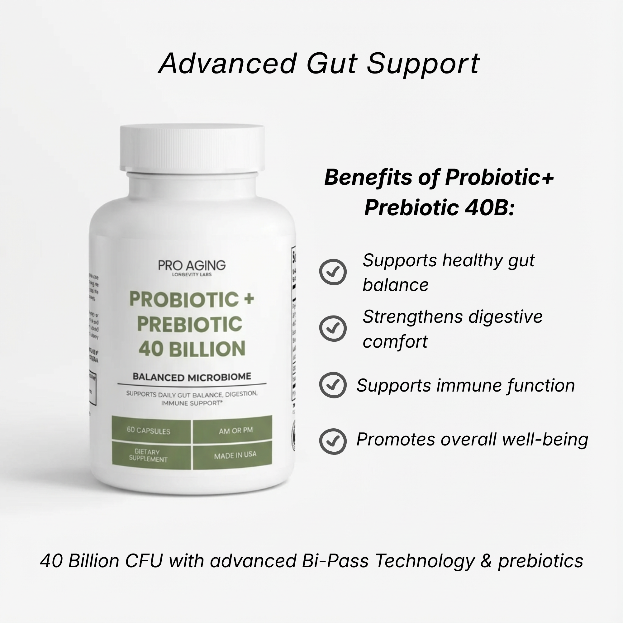 Probiotic 40B – Gut & Immune Balance