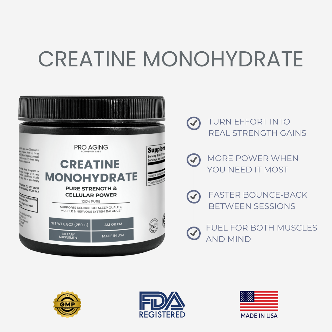 Creatine Monohydrate 100% Pure