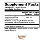 Lion’s Mane – Focus & Cognitive Support