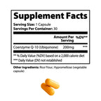 CoQ10 Ubiquinone – Energy & Heart Support