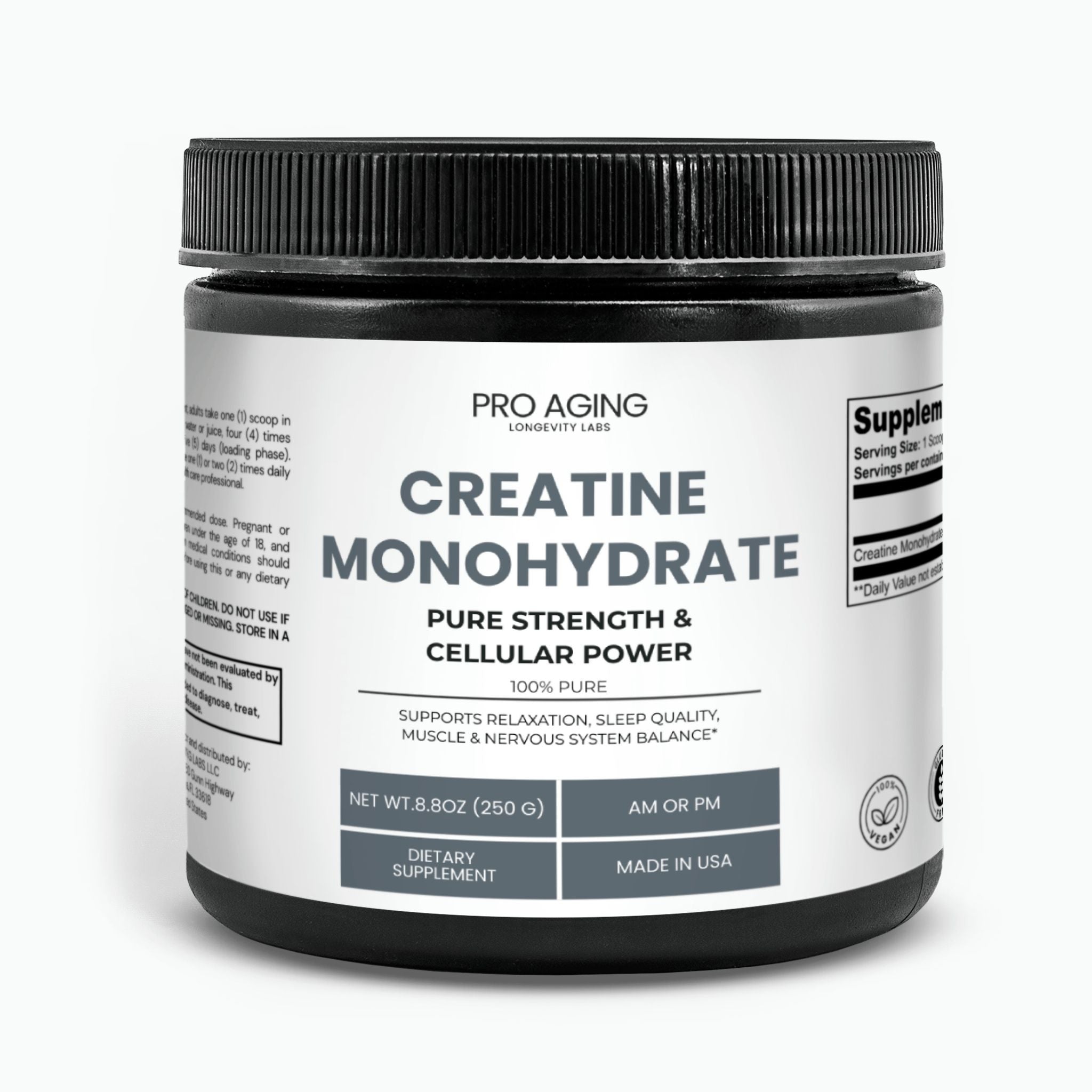Creatine Monohydrate 100% Pure