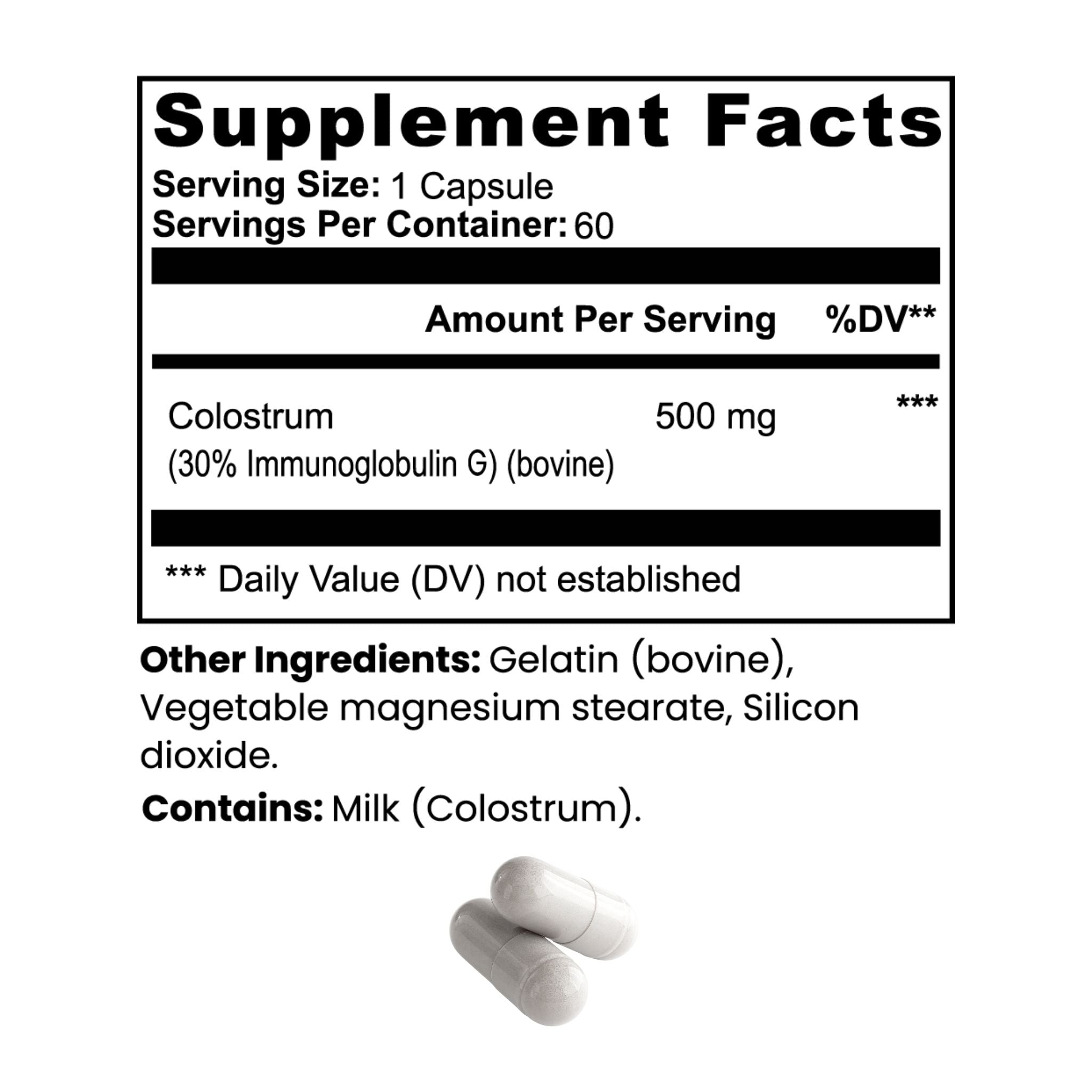 Colostrum – Immune & Gut Support